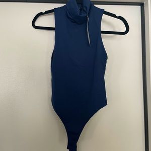 Zara blue bodysuit